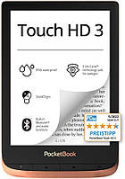 Электронная книга 6" PocketBook 632 Touch HD 3 16Gb Wi-Fi Copper Уценка