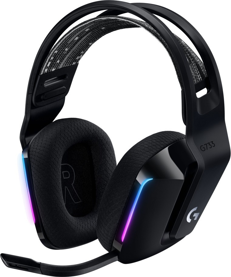 Навушники з мікрофоном Logitech G733 Lightspeed Wireless RGB Black (981-000864)