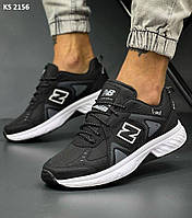 Кроссовки мужские Термотекстиль, кожа 40 41 New Balance 481 v3 (чорно/білі)