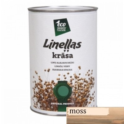 Фарба на основі лляної олії Vincents Polyline Linellas Krasa, 1л (moss), фото 1