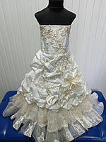Красива випускна сукня для дівчинки Silk Road на свято ранок 0148-5 122-128 см Бризки шампанського