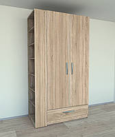 Шкаф для вещей Tobi Sho Элин-2, 2200х1200х600 мм цвет Дуб Сонома