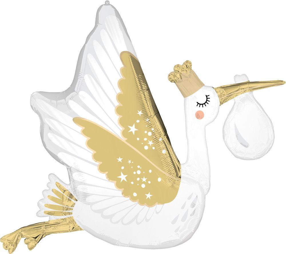 Аnagram Лелека на виписку роддом — Фольговані кулі — В УП, фото 1