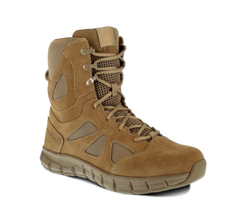Літні військові черевики Reebok RB8808 Men's Sublite Cushion Tactical 8'' Coyote Boots US 11R