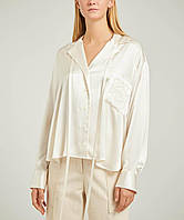 Рубашка Loewe Anagram Silk Shirt White S z118-2024