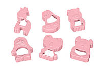 Набір форм для випічки печива Ardesto Tasty Baking AR-2309-PP рожевий mx