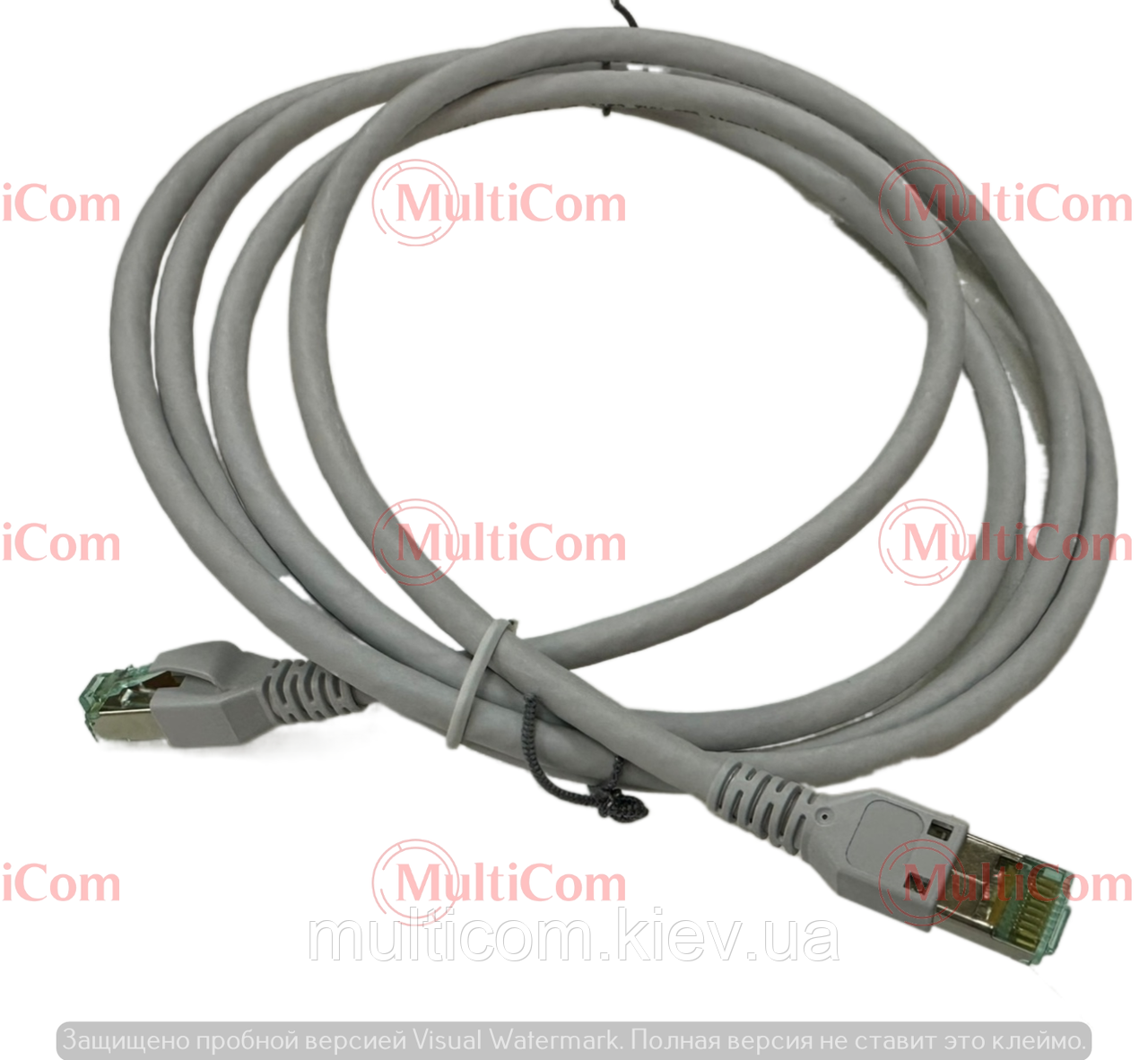 05-14-166. Патчкорд Cat.6 (CU), у тих. пакованні, сірий, 3 м, фото 1