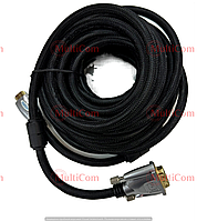 05-06-153. Шнур HDMI — DVI (штекер — штекер), gold pin, 5 м