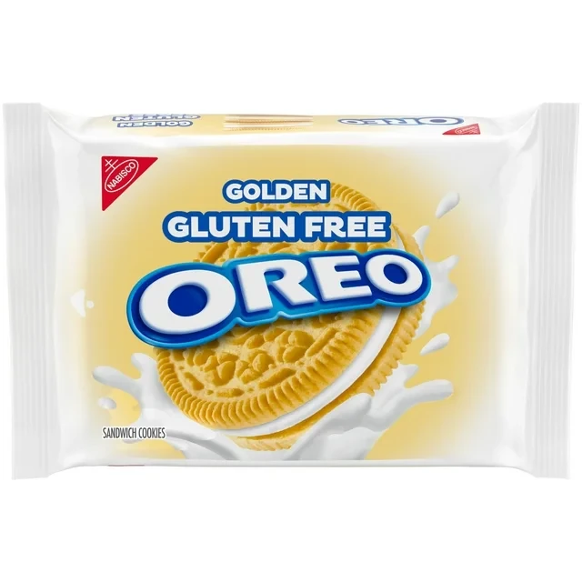 Печиво без глютену OREO Gluten Free Golden Sandwich Cookies 342г, фото 1