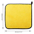 Комплект 5шт Рушник з мікрофібри 30х30 см / Поглинаючий рушник для авто / Рушник для полірування, фото 9