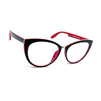 Комп'ютерні окуляри 725 с-1(скло) у чорно-червоній оправі