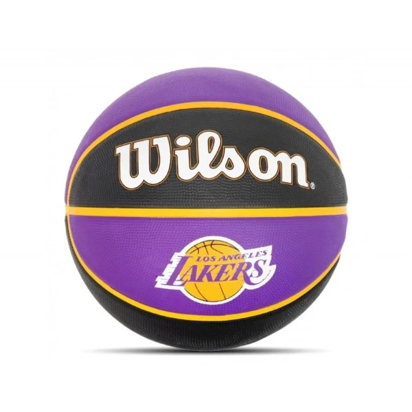 М'яч баскетбольний Wilson NBA Team Tribute Los Angeles Lakers 295 розмір № 7 (для гри на вулиці)