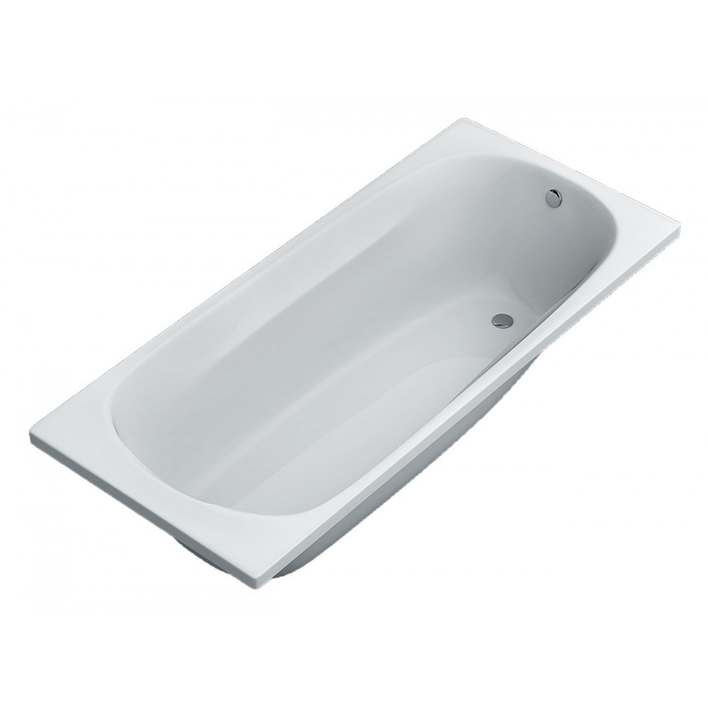 Ванна акрилова прямокутна SWAN ZLATA 170*75 + ніжки