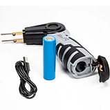 Паяльник ZD-507L для ремонту пластику на акумуляторі 18650+, гарячий степлер із комплектом скоб 200 шт., фото 5