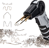 Паяльник ZD-507L для ремонту пластику на акумуляторі 18650+, гарячий степлер із комплектом скоб 200 шт., фото 2