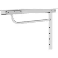 Инструментальный стол - открытая конструкция - 60 x 40 см - регулируемая высота - нержавеющая сталь / резина