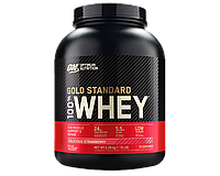 Протеин Optimum Nutrition 100% Whey Gold Standard 2273 grams со вкусом клубники