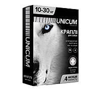 Капли Unicum premium для собак 10-30кг 3шт Уникум премиум