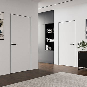 Двері міжкімнатні ABWEHR прихованого монтажу Smart Invisible, фото 2