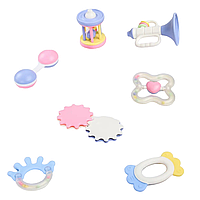 Набір брязкалець Sunlike Baby Toys 7 шт Multicolor (112147) z118-2024