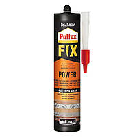 Клей монтажный жидкие гвозди акриловый Pattex Fix Power 385 г. для камня, кирпича, бетона, дерева (TV)