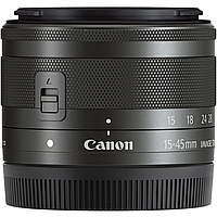 Об'єктив Canon EF-M 15-45mm f/3.5-6.3 IS STM Гарантія 24 місяці + 64GB SD Card + Безкоштовна доставка