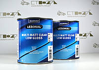 Матовий Лак Lesonal Multi Matt Clear Low Gloss 1л