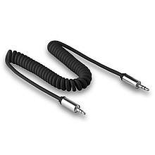 Кабель аудіо3.5" - аудіо3.5" 1m Walker A510 black