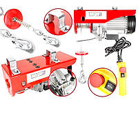 Электрическая канатная лебедка (до 800кг), механизмы для подъема грузов, тали тельферы электрические, IOL
