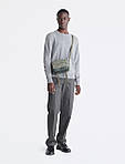 Сумка через плече Calvin Klein з логотипом 1159796616 (Зелений, One size), фото 4