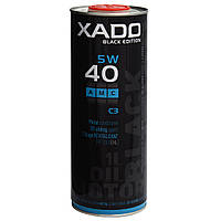 Моторное масло XADO Atomic Oil С3 AMC Black Edition синтетическое 5W-40 1л