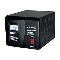 Стабілізатор напруги Forte TVR-1000VA компактний однофазний з навантаженням 1кВт