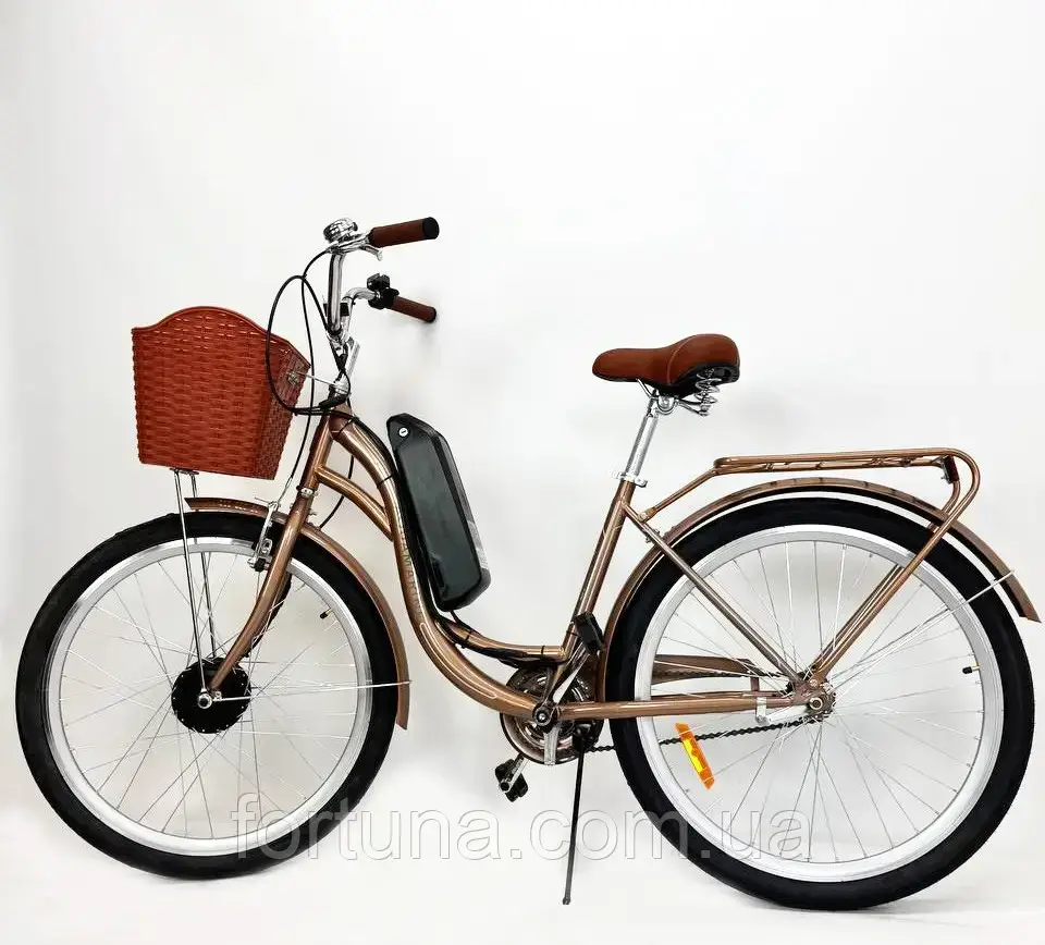 Електровелосипед Dorozhnik Akvamarin 26" (36 V 500 W, 16000 Ah) 2024 рік, фото 1