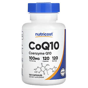 Коензим Nutricost Coenzyme CoQ-10 100 мг 120 капс.