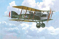 Британский самолет истребитель Bristol F.2b Fighter Sunbeam Arab. Зборная модель в маштабе 1:48 Roden