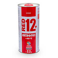 Антифриз для двигуна XADO Antifreeze Red 12+  -40⁰С (2 л)