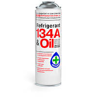 Фреон із маслом для заправки кондиціонера XADO Refrigerant 134A (брутто 650г, 330 мл)