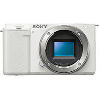 Беззеркальный фотоаппарат Sony ZV-E10 Body White (ILCZVE10W.CEC) [106903]
