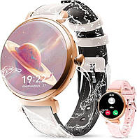 OUKITEL BT30 Смарт-часы для женщин 2 ремешка 1,04-дюймовый сенсорный экран
