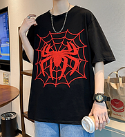 Футболка людина-павук підліткова чоловіча з павуком Spider-man спайдермен  моралес р. XL XXL