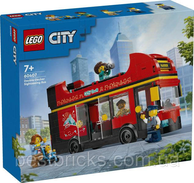 Конструктор Lego City Червоний двоповерховий екскурсійний автобус 60407, фото 1
