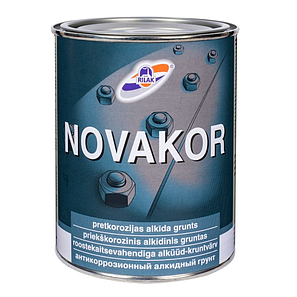 Грунт алкідний протикорозійний NOVAKOR, 0.9 л, фото 1