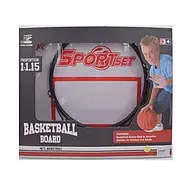 Набір для гри в баскетбол MR 0555: кільце (діаметр 39 см), сітка, м'яч, насос, щит, фото 2