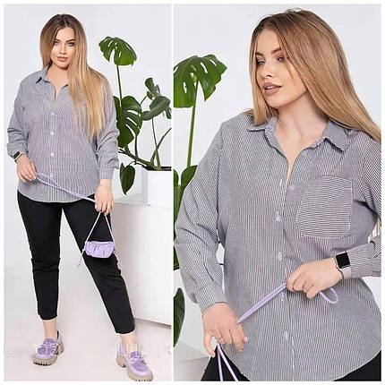 Неймовірний жіночий костюм, тканина "Льон" розмір 54, фото 1