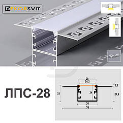 Лінійний Led-профіль ЛПС28