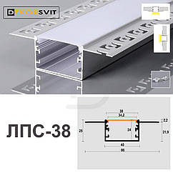 Лінійний Led-профіль ЛПС38