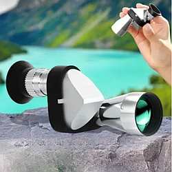 Портативний туристичний монокуляр Telescope 8x20 міні телескоп з чохлом для ювеліра