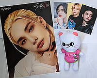 Набор Хюнджин плакат А3 іграшка картки Стрей кидс к-поп игрушка Stray kids Hyunjin Хенджин Хюнжин