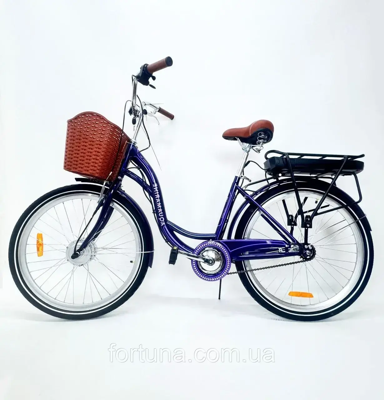Електровелосипед Dorozhnik Akvamarin 26" (36 V 500 W, 16000 Ah) 2024 рік ПЛАСТИКОВИЙ БОКС, фото 1
