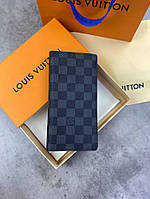 AI Бумажник серый Louis Vuitton Damirer Graphite k324